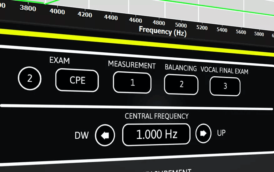 Software per CPE Cochlea Portions Exam® - Innovativo esame audiometrico