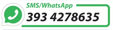 Numero WhatsApp/SMS PiùUDITO: 393 42 78 635